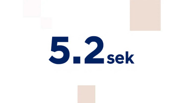 0–100 km/t på 5,2 sekunder