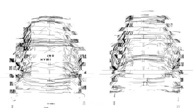 Tegning af Hyundai Prophecy konceptbil