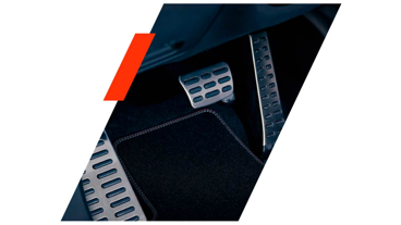 Eksklusive alu-pedaler 