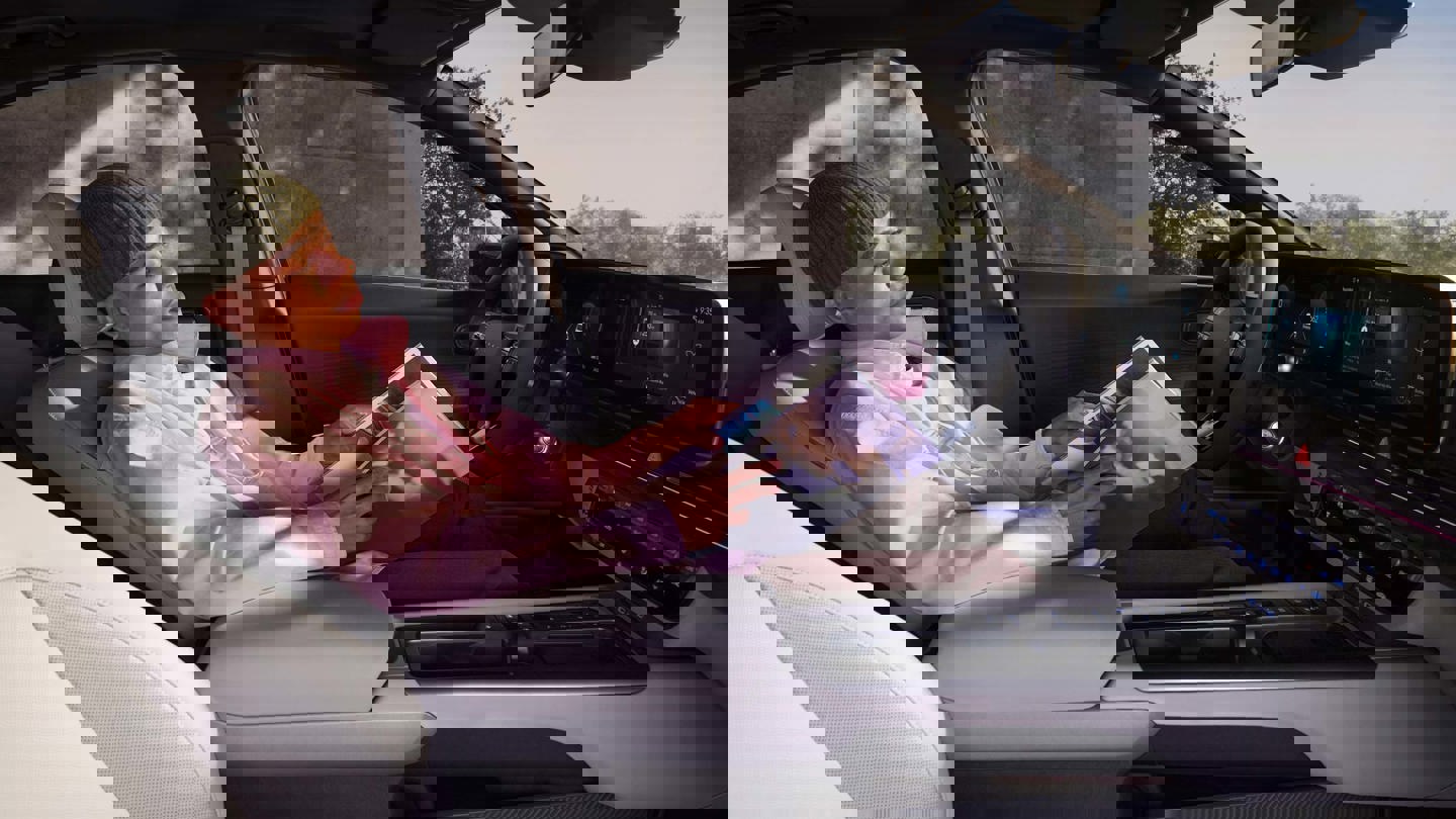 Tilbagelænede sæder i Hyundai IONIQ 6