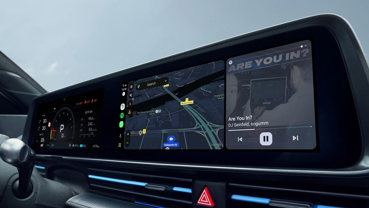 Trådløs Apple CarPlay™ og Android Auto™