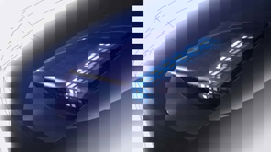 Skitse af matrix LED-forlygter på Hyundai Prophecy konceptbil