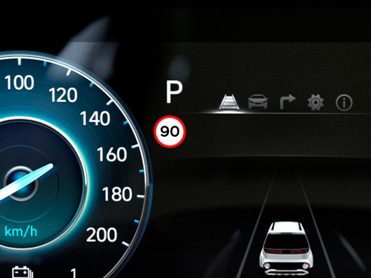 Hyundai Sikkerhed Advarselslyde Cluster Breaker Lille