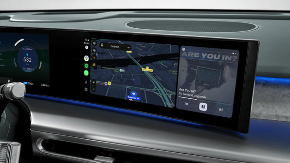 Trådløs Apple CarPlay™ og Android Auto™