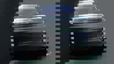 Fronten af konceptbilen Hyundai SEVEN 