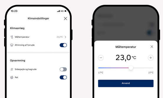 Gør køreturen komfortabel