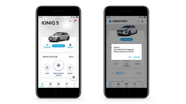 Hyundai bluelink app hold øje med din bil