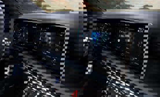 Elegant panoramaskærm 