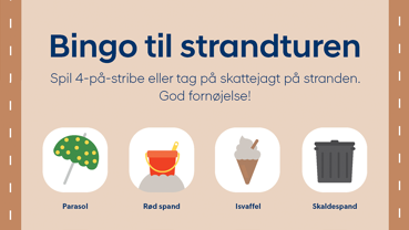 Hyundai bingoplade til strandturen