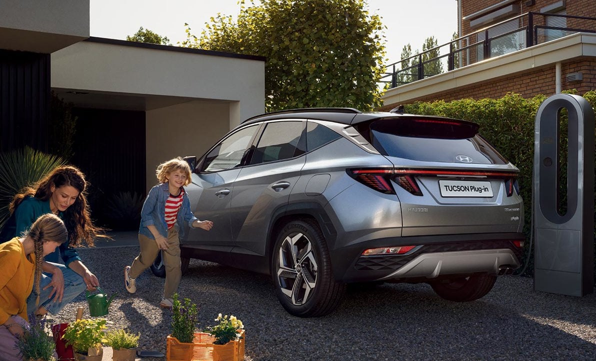 Hyundai Tucson Plug In Hybrid Leasing Privat Privatleasing af en familiebil til fast lav pris | Hyundai Danmark
