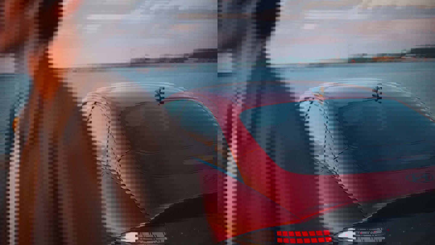 Hyundai IONIQ 6 N Line bagende lygter