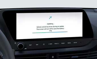 Trådløs opdatering med OTA