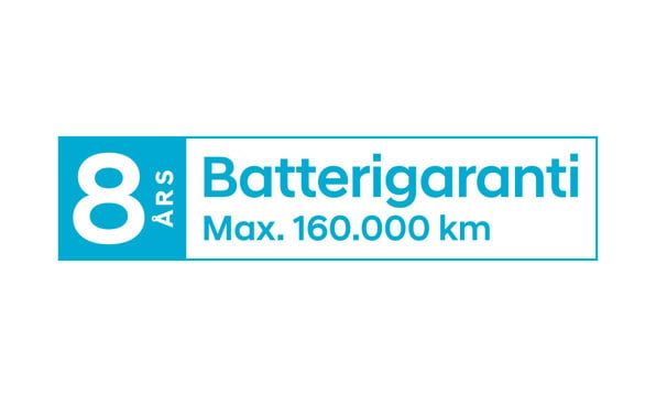 Attraktiv batterigaranti