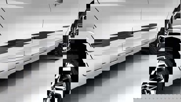 Sidelister i sort plast