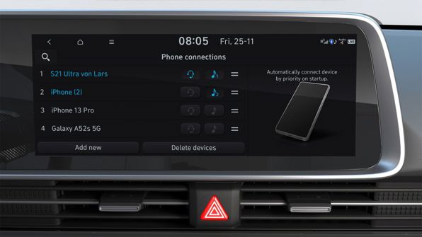 Bluetooth multiforbindelse