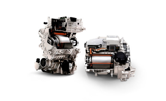 To effektive elektriske motorer