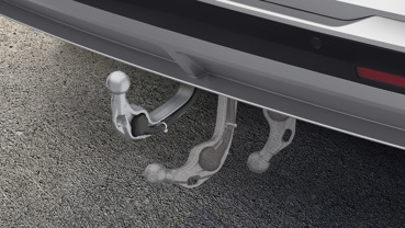 Anhængertræk, svingbart