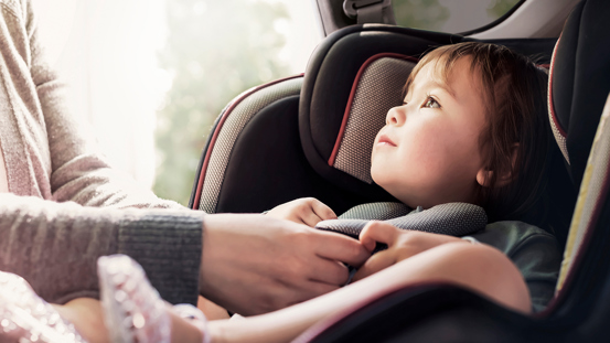 Advarsel for glemte bagsædepassagerer