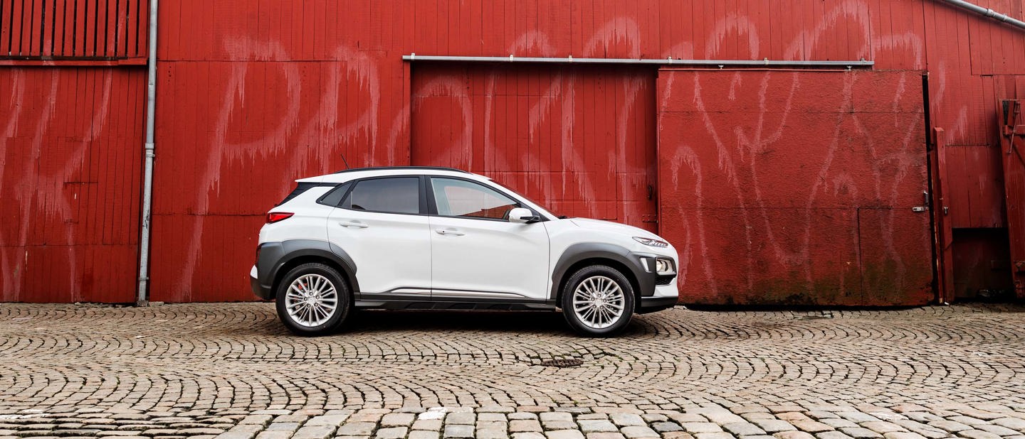 Siden af Hyundai KONA