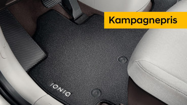 Spar 20% på velourmåtter, </br>1. sæderække