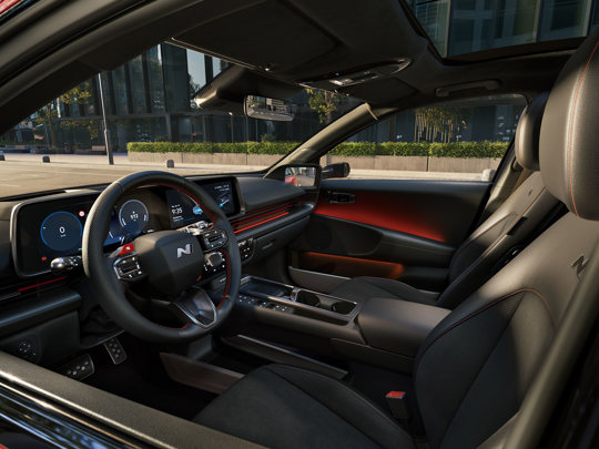 Kaninen i Hyundai IONIQ 6