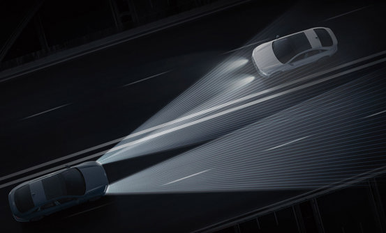 Matrix LED ved forlyssystem