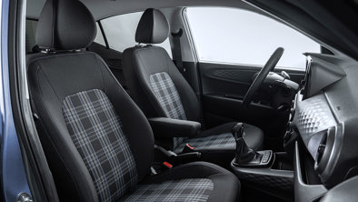 Kabine i Hyundai i10 set fra siden