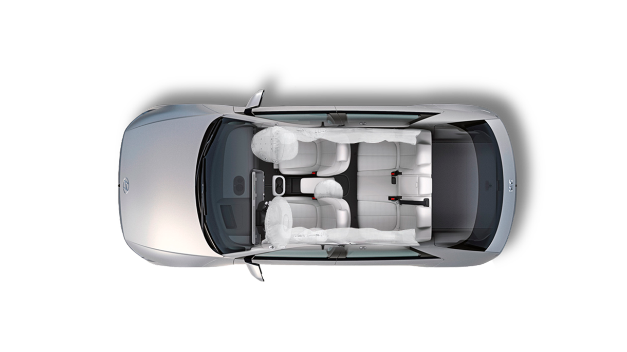 Hyundai passiv sikkerhed airbags i hele kabinen