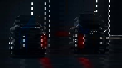 Hyundai Prophecy konceptbil lysende røde baglygter