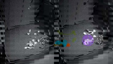 Bagagerumsmåtte, vendbar