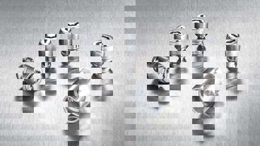 Låsemøtrikker og nøgle