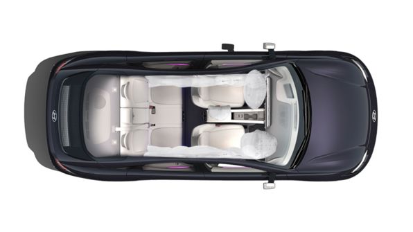 Forbedret sikkerhed med syv airbags