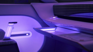 Desinficerende UVC-lys