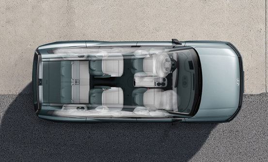 10 airbags til førsteklasses sikkerhed