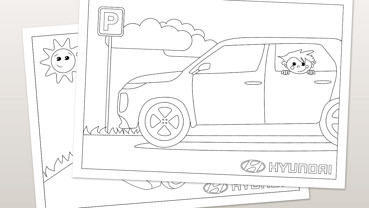 Hyundai INSTER malebøger