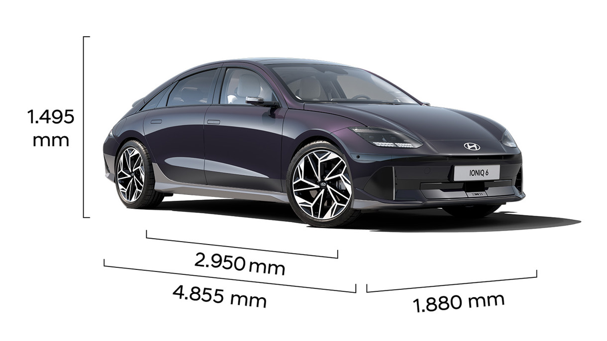 Hyundai IONIQ 6 dimensioner